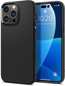 Spigen iPhone 14 Pro Max Liquid Air Matte Black (ACS04813)