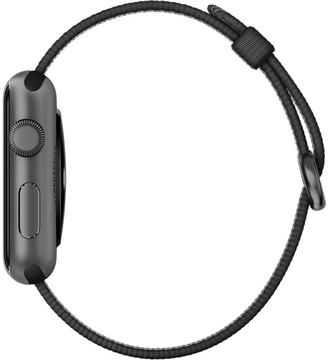 Apple Watch Sport 42mm Space Gray Aluminum Case with Black Woven Nylon (MMFR2)