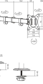 Brateck LDT66-C012