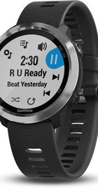 Garmin Forerunner 645 Music Black with Stainless Hardware (010-01863-20)