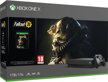 Microsoft Xbox One X 1TB + Fallout 76