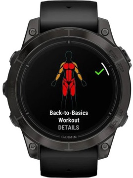 Garmin Epix Pro Gen 2 Sapphire 47mm Carbon G. DLC Tit. with Black Band (010-02803-10/11)