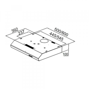 Pyramida UX 60 BL