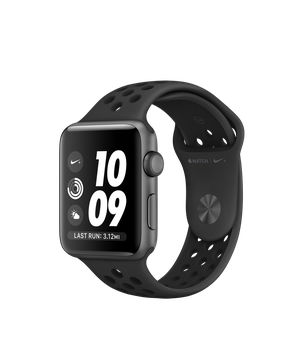 Apple Watch 42mm Nike+ Series 3 GPS Space Gray Aluminum Case with Anthracite/Black Nike Sport Band (MTF42)
