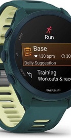 Garmin Forerunner 170 Music Teal Green with Teal Green/Citron Band (010-03920-12)