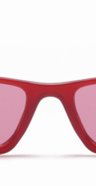 TOYEARN Rectangle Sexy Ladies Cat Eye Sunglasses Women 2018 (C06 Red frame/Pink Glasses)