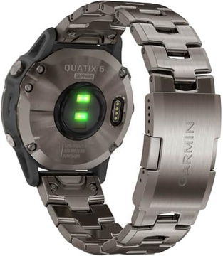 Garmin quatix 6 Titanium Grey with Titanium Band (010-02158-95)
