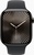 Apple Watch Series 10 GPS + Cellular 46mm Slate Titanium Case With Black Sport Band - M/L (MWYE3)