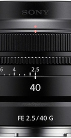 Sony SEL40F25G 40mm f/2,5 G