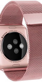 Apple Watch 38mm/40mm/41mm/42mm Milanese Loop Band Rose Gold (high copy)