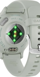 Garmin Venu 3S Silver S. Steel Bezel w. Sage Gray Case and S. Band (010-02785-01/51)