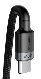 Baseus Cafule Type-C to Type-C PD 2.0 100W (2m) Black