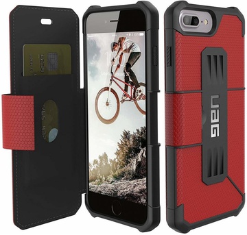 URBAN ARMOR GEAR iPhone 6S Plus/7 Plus/8 Plus Metropolis Magma (IPH8/7PLS-E-MG)