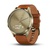 Garmin Vivomove HR Gold with Light Brown Leather Band (010-01850-15/A5)