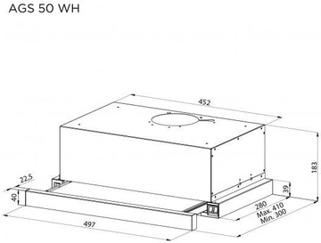 Pyramida AGS 50 WH