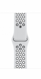 Apple Watch Nike SE GPS 44mm Silver Alum Case with Pure Platinum/Black Nike Sport Band (MKQ73)