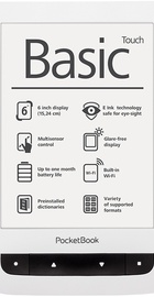 PocketBook Basic Touch (624) White PB624-D-WW