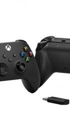 Microsoft Xbox Series X | S Wireless Controller Carbon Black + Wireless Adapter for Windows