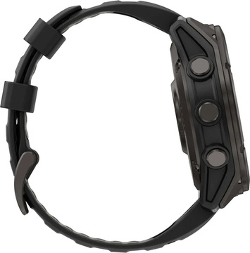 Garmin Fenix 8 Pro 51 mm AMOLED Carbon Gray DLC Titanium with Black/Pebble Gray (010-03199-00/01)