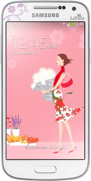 Samsung I9192 Galaxy S4 Mini Duos White La Fleur (UA UCRF)