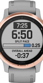 Garmin Fenix 6S Rose Gold-tone with Powder Gray Band (010-02159-21)