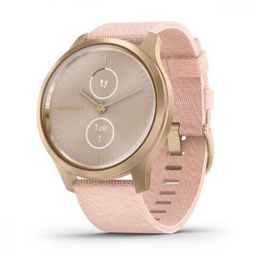 Garmin vivomove Style Champagne-Dust Rose Fabric (010-02240-22) (UA)