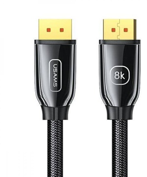 USAMS US-SJ533 U75 HDMI 8k Cable 3m Black (SJ533DP01)