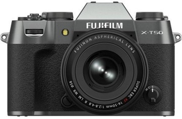 Fujifilm X-T50 kit 16-50mm f/2,8-4,8R LM WR Charcoal Silver (16828650)