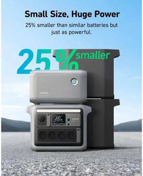 Anker SOLIX BP1000 Expansion Battery  (A1761111-85-20)