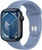 Apple Watch Series 9 GPS 45mm Midnight Alu. Case w. Winter Blue Sport Band - S/M (MR9Q3+MT413)