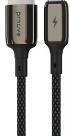 Proove Dense Metal Type-C 2.4A (1m) Black