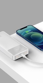 Baseus Bipow Digital Display Powerbank 20000mAh 20W White (PPDML-M02)