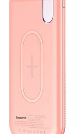 Baseus PowerBank Wireless Charger Thin 10000 mAh Pink