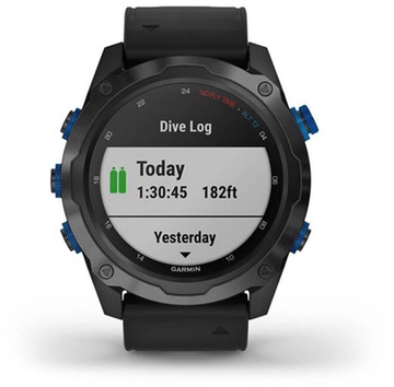 Garmin Descent Mk2i Titanium Carbon Gray DLC with Black Band (010-02132-01)