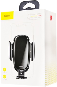 Baseus Future Gravity Car Mount Holder Black