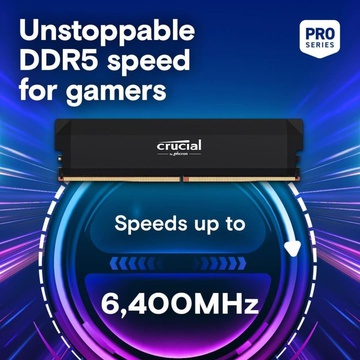 Crucial 32 GB (2x16GB) DDR5 6400 MHz Pro Overclocking (CP2K16G64C38U5B)