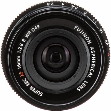 Fujifilm XF 16mm f/2,8 R WR black (16611667)