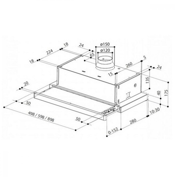 Faber FLEXA NG HIP BK A50 (315.0635.131)