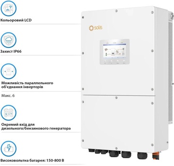 Solis Solar S6-EH3P30K-H
