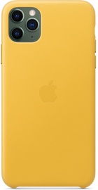 Apple iPhone 11 Pro Max Leather Case - Meyer Lemon (MX0A2)