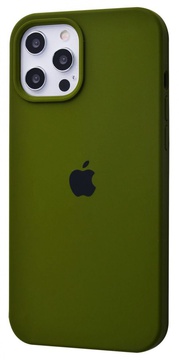 Apple iPhone 12 mini Silicone Case Army Green (high copy)