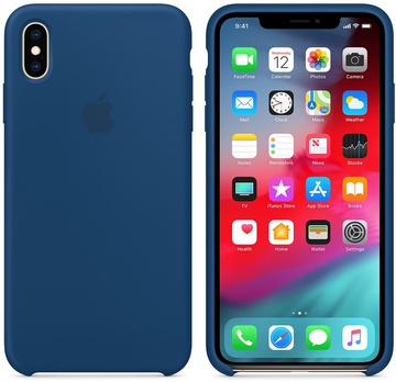 Apple iPhone Xs Max Silicone Case Blue Horizon (high copy)