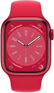 Apple Watch Series 8 GPS 45mm Product Red Aluminum Case w. Product Red S. Band M/L (MNUU3)