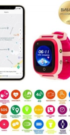 AmiGo GO005 4G WIFI Thermometer Pink