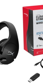 HyperX Cloud Stinger Core Wireless Gaming Headset + 7.1 (HHSS1C-BA-BK)
