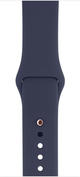 Apple Watch 42mm Series 1 Rose Gold Aluminum Case with Midnight Blue Sport Band (MNNM2)