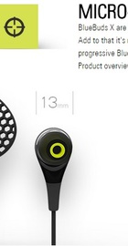 JayBird BlueBuds X Storm White