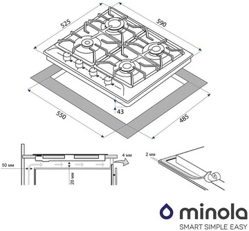 Minola MGM 614244 BL