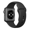 Apple Sport Band for Watch Black 38mm/40mm/41mm/42mm with Space Black Pin (MJ4F2/MTP62)