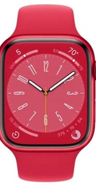 Apple Watch Series 8 GPS + Cellular 45mm PRODUCT RED Alu. Case w. PRODUCT RED S. Band M/L (MNVU3)